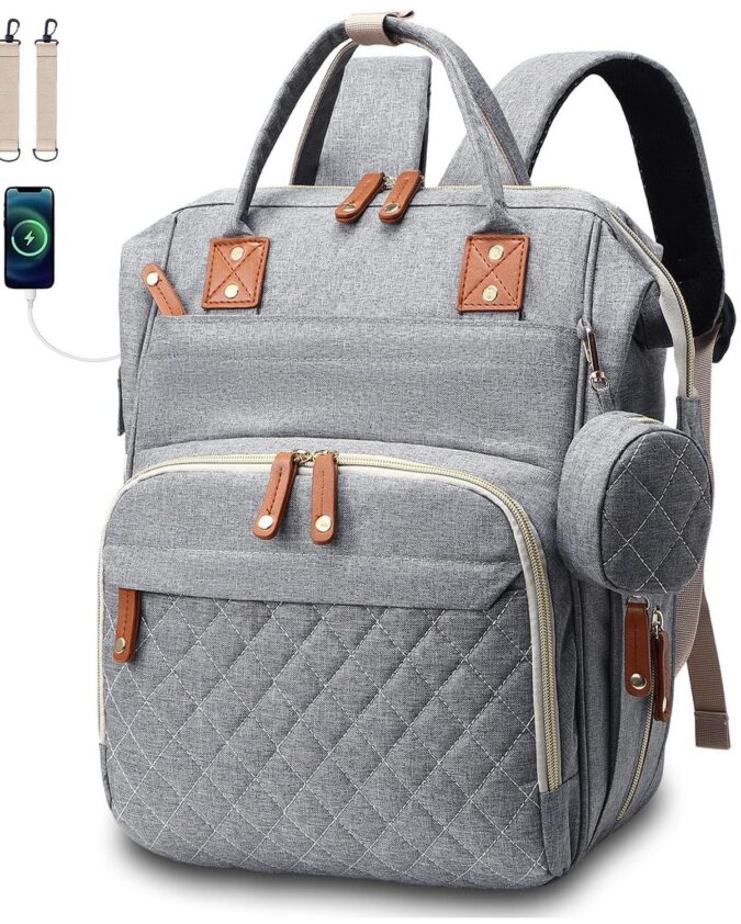 Diaper backpack diaper bag backpack large baby diaper backpack with multifunctional