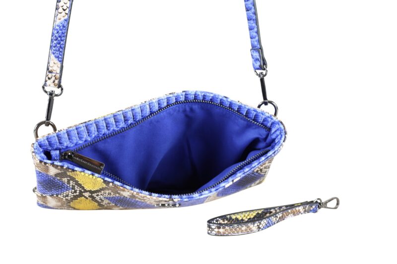 Clutch Holi Snake-Can be worn as a clutch, shoulder bag and crossbody bag - Image 5