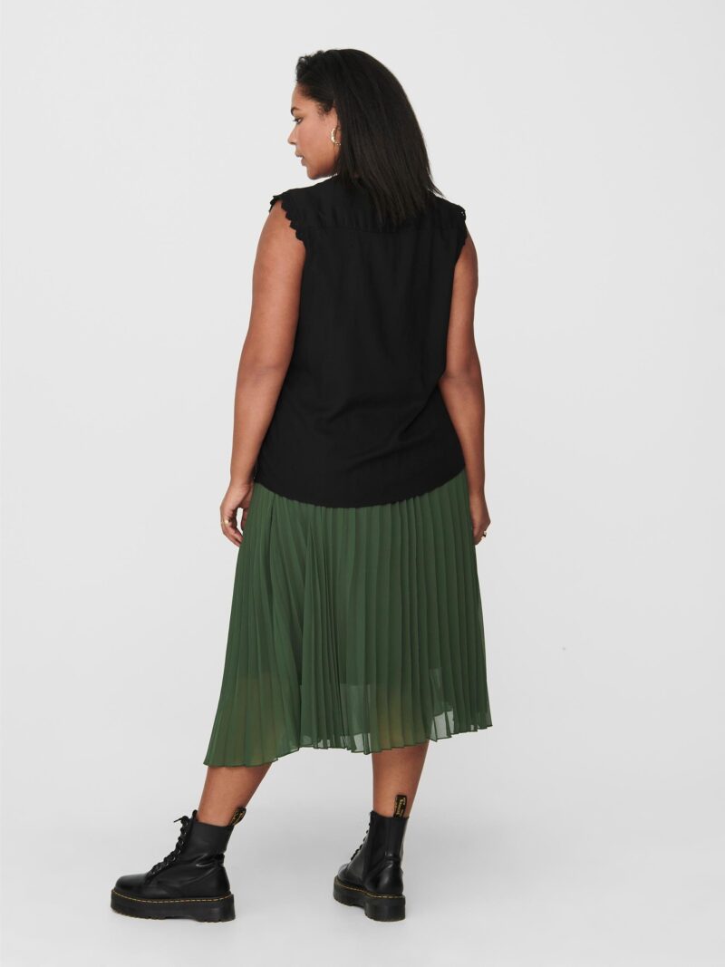 Blouse top CARMUMI SL TOP WVN NOOS with lace - Image 6