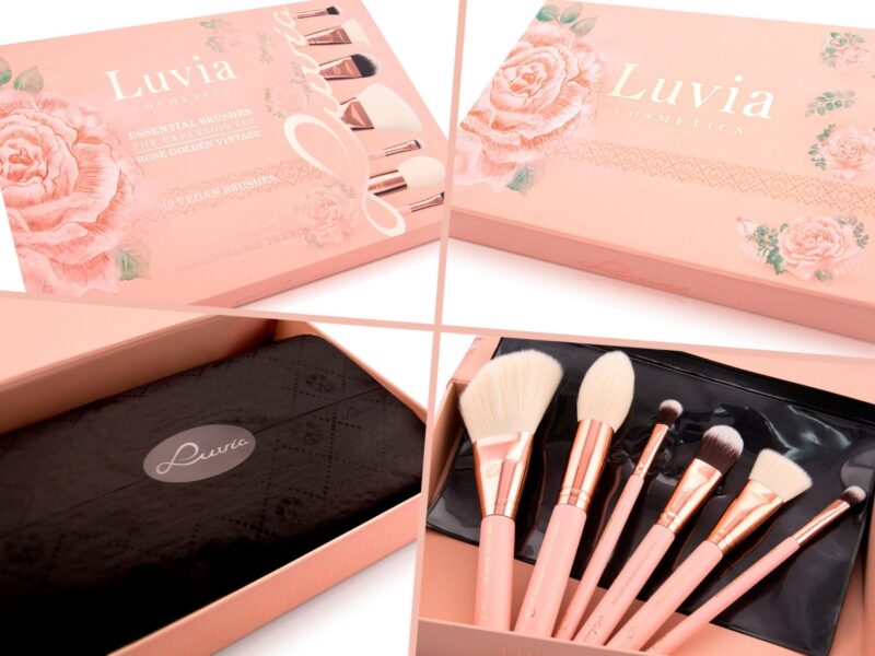Cosmetic brush set Essential Brushes - Expansion Set - Rose Golden Vintage - Image 4