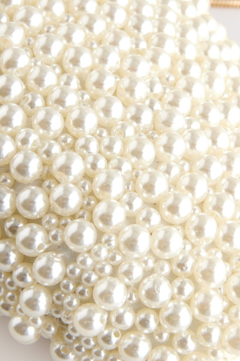 Clutch Clutch with clasp and decorative beads - Image 4