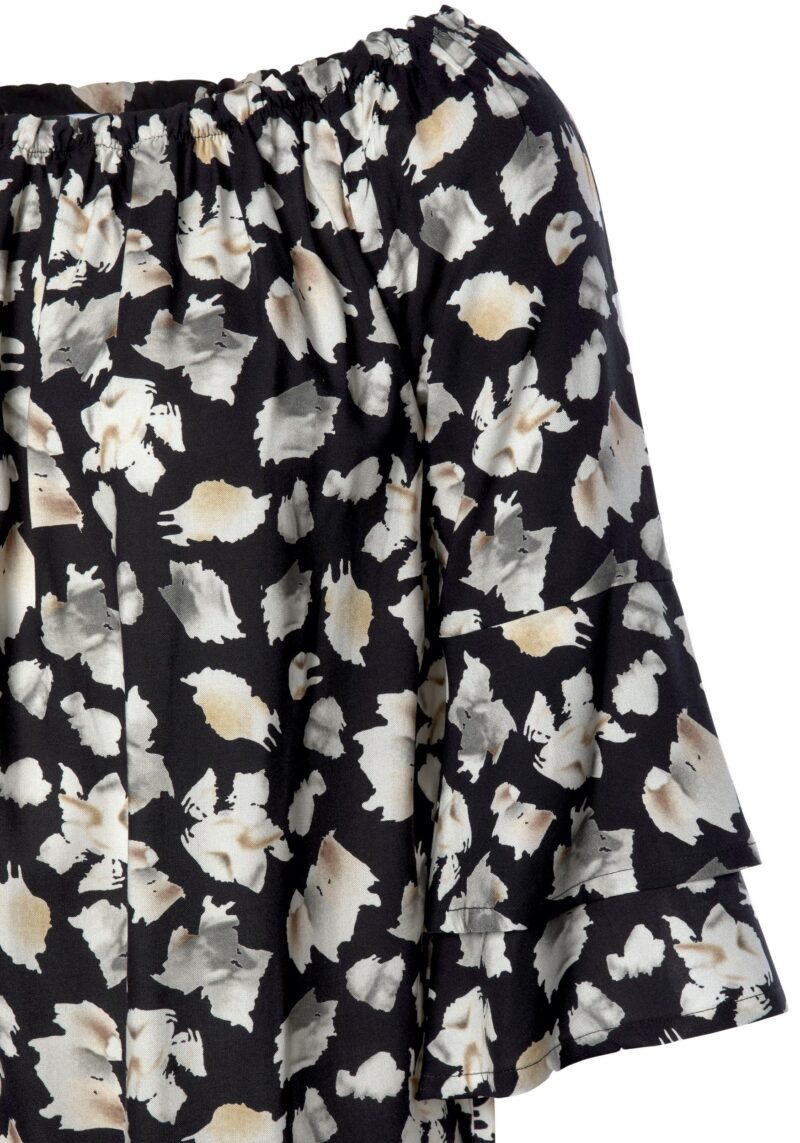 Carmen Blouse with all-over print, women's blouse, off-the-shoulder, casual - Image 5