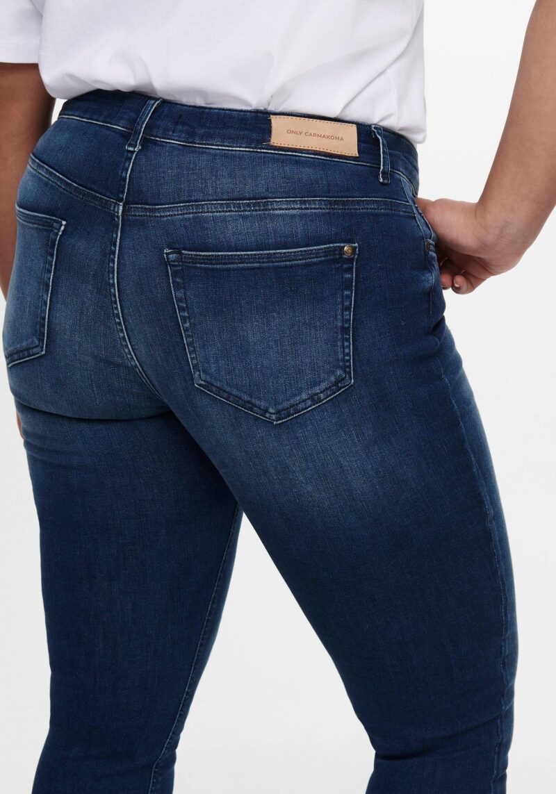 Skinny fit jeans CARWILLY REG SKINNY ANK JEANS with fringe hem - Image 4