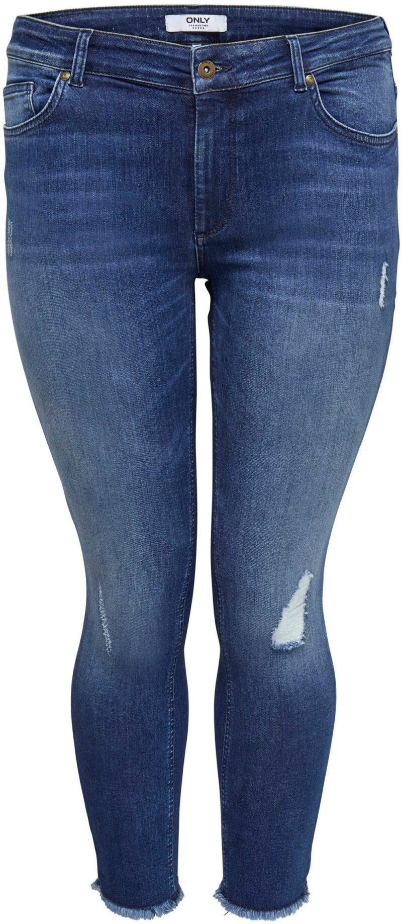 Skinny fit jeans CARWILLY REG SKINNY ANK JEANS with fringe hem - Image 5