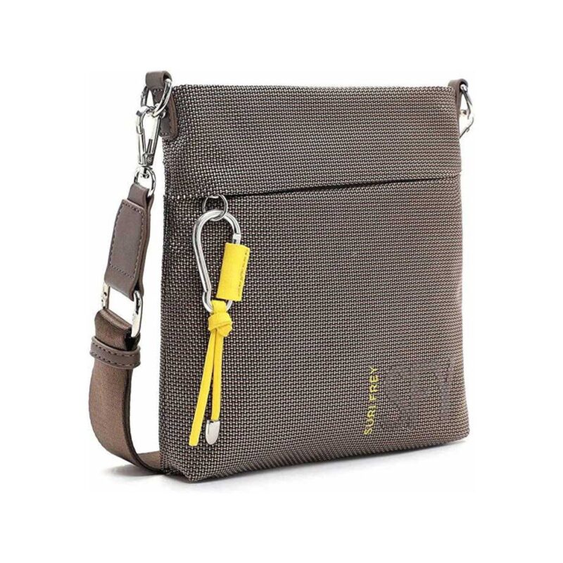 Clutch Shoulder Bag for women in taupe - Image 2