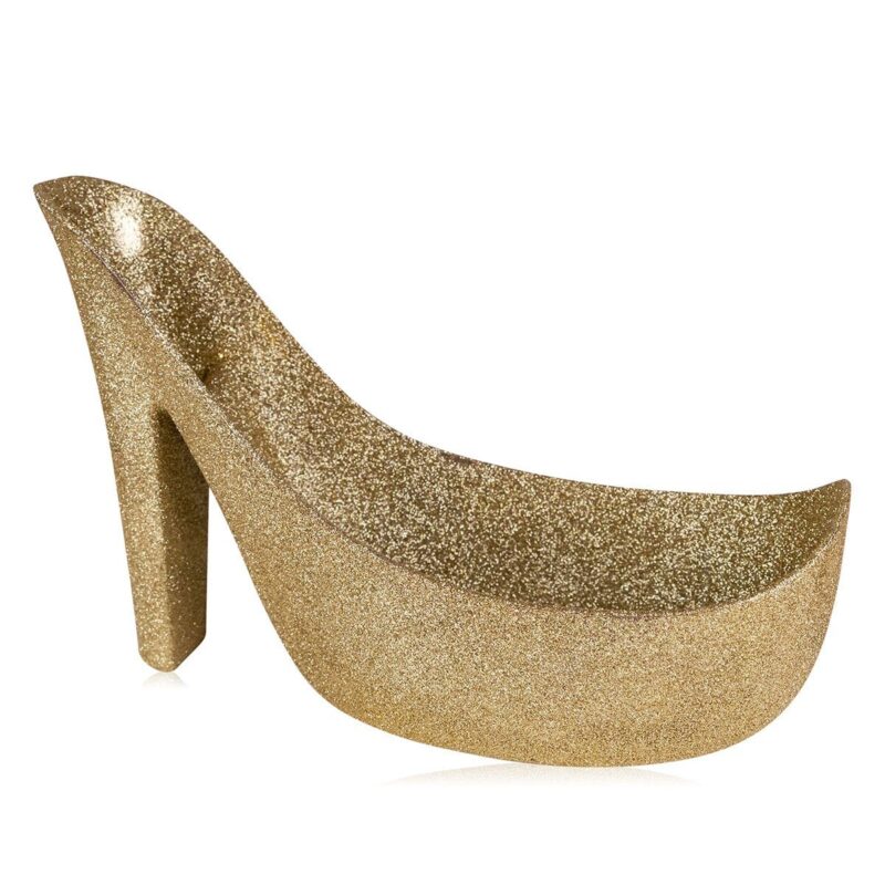 Care gift set "Luxury" bath set for women in glittering stiletto shoe - Image 4
