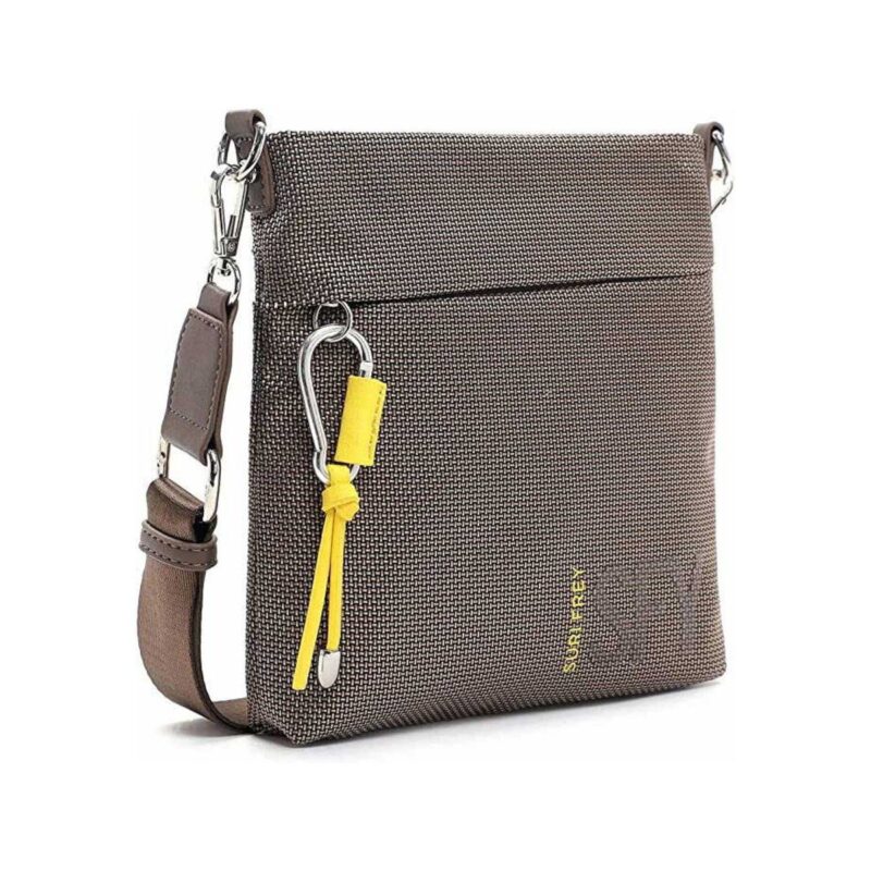 Clutch Shoulder Bag for women in taupe - Image 7