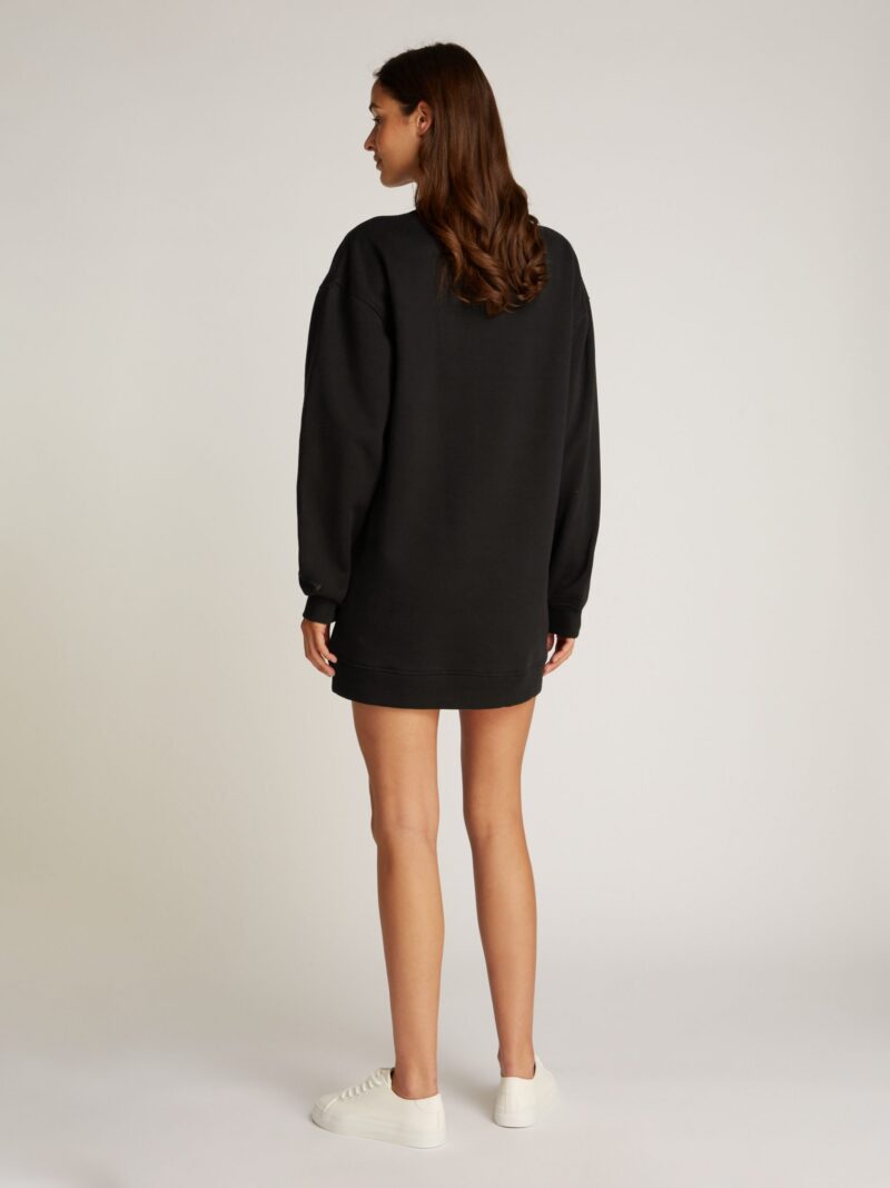 EMBROIDERED MONOLOGO CREW DRESS with logo embroidery - Image 2