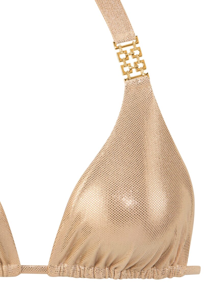 Triangle Bikini Rio with gold-colored decorative buckles - Image 2
