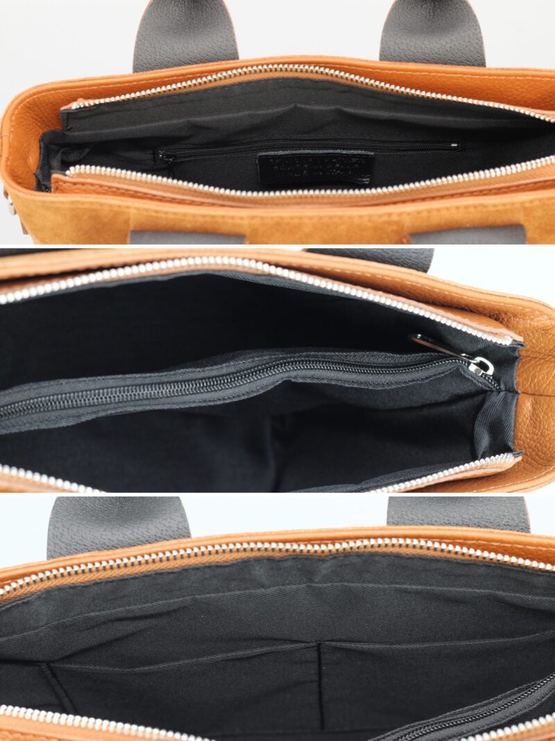 Shoulder bag SANDRA shoulder bag for women, handbag made of genuine leather - Image 4