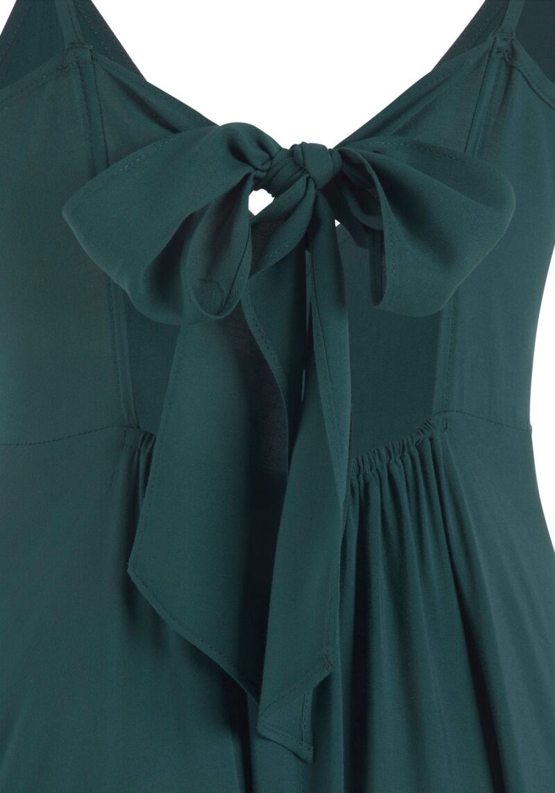 Maxi Dress- made of woven viscose, cut-out at the back, summer dress - Image 5