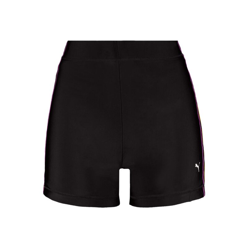 Bikini-Hot pants (1-piece) with sporty striped details