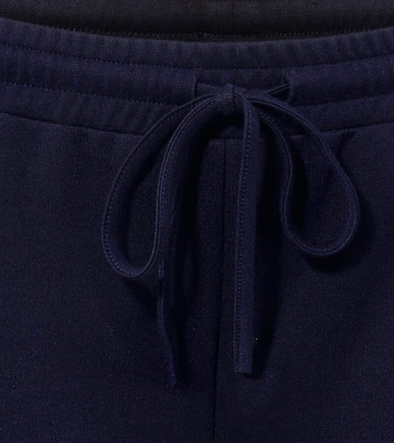 Pull-on trousers with pink tape on the side seams - Image 6