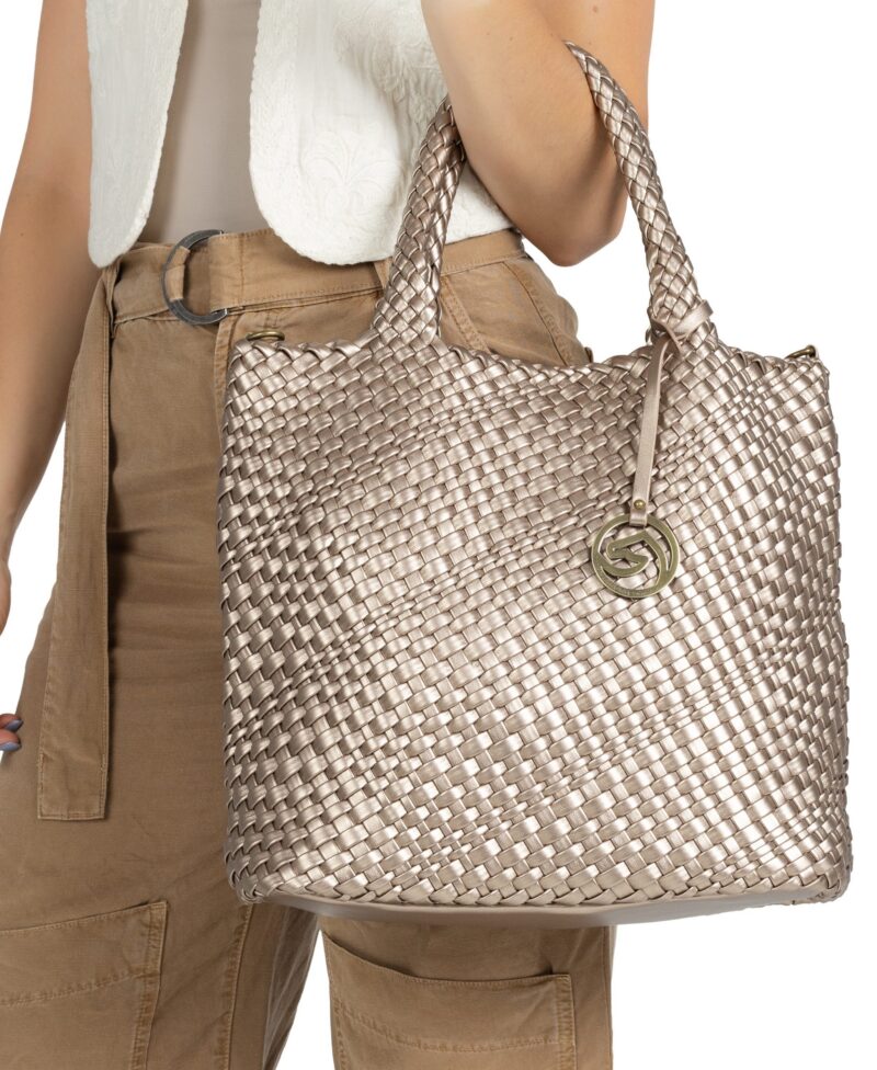 Shoulder Bag Women's handbag, shoulder bag with removable inner pocket - Image 10