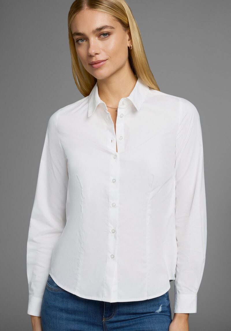 Long-sleeved blouse (pack, 2-pack) in shirt blouse style - Image 6