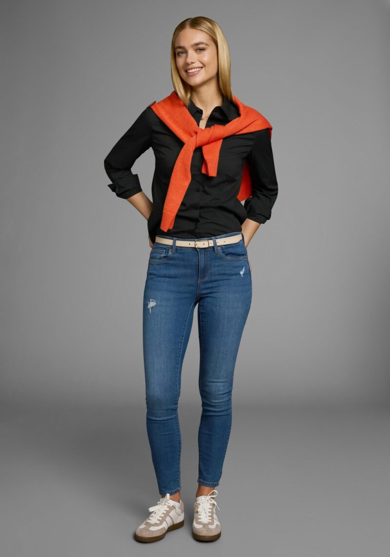 Long-sleeved blouse (pack, 2-pack) in shirt blouse style - Image 9