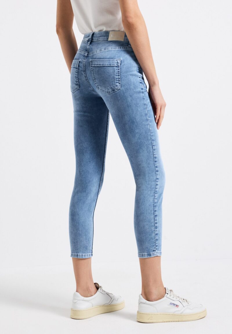 Slim-Fit Jeans-soft material mix
