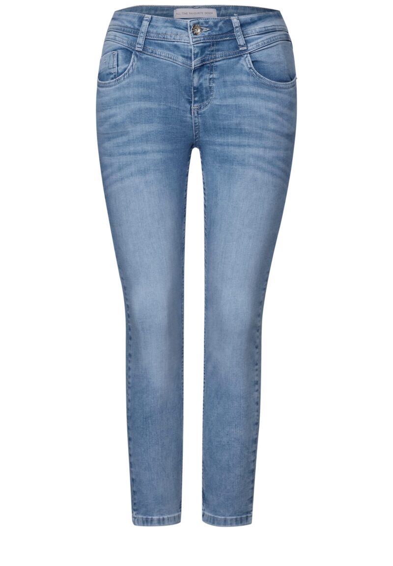 Slim-Fit Jeans-soft material mix - Image 4