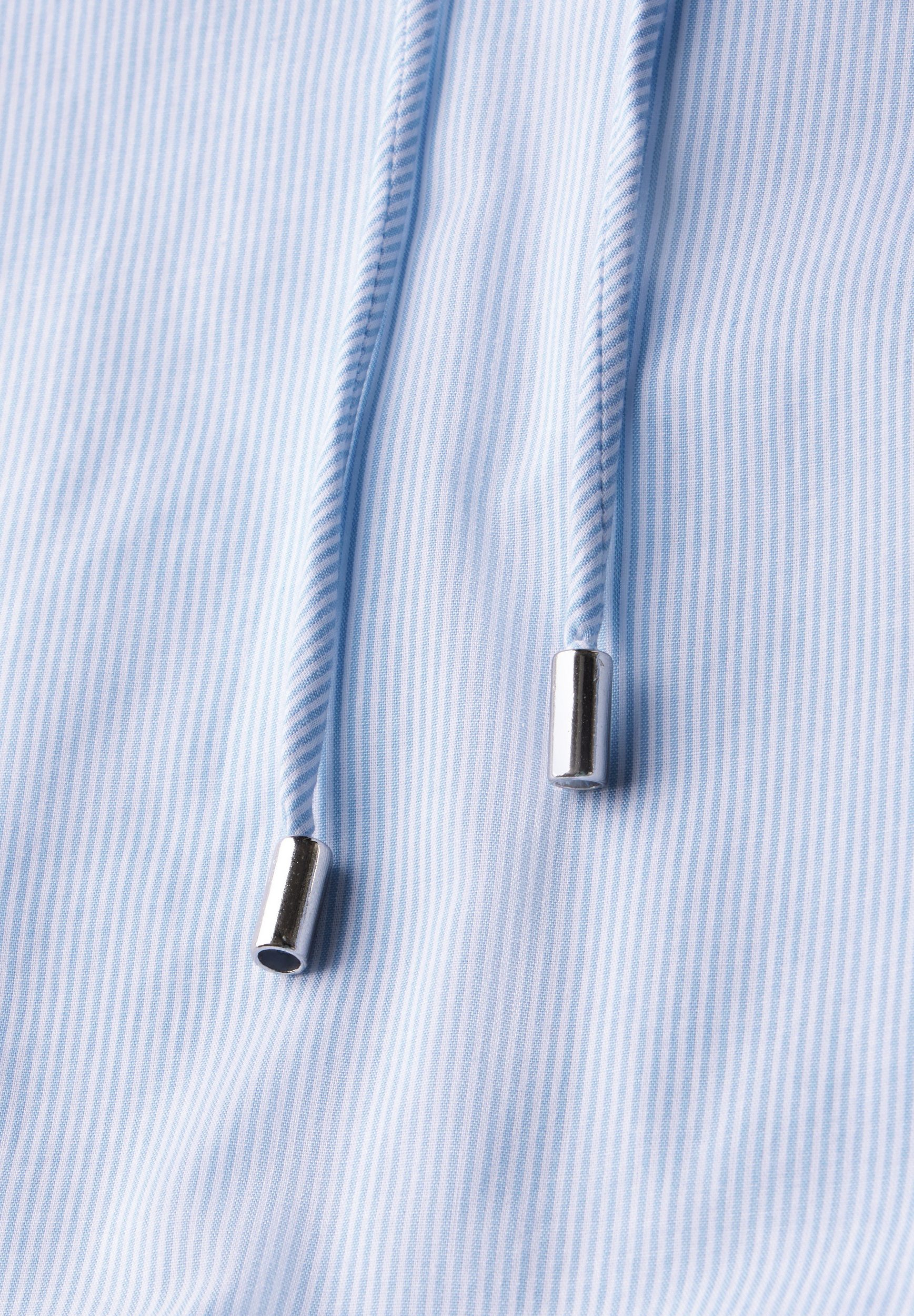 Shirt Blouse with slit neckline with cords - Image 7