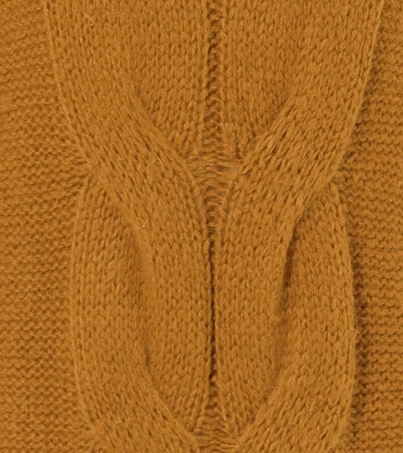 Knitted Dress with extravagant cable pattern - Image 6