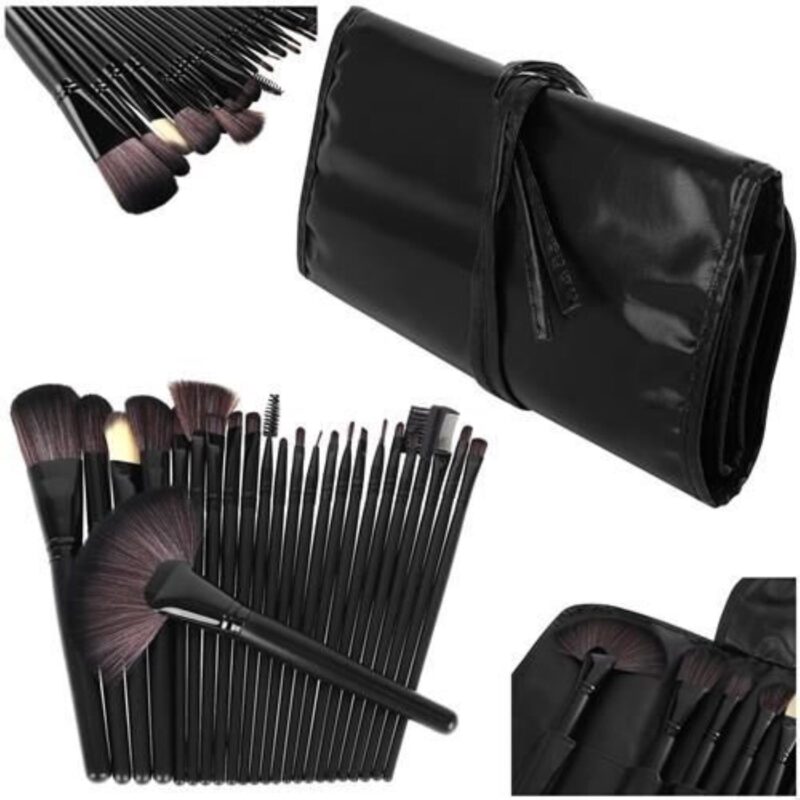 Cosmetic brush set Beauty brush set: 24-piece makeup brush ensemble - Image 2