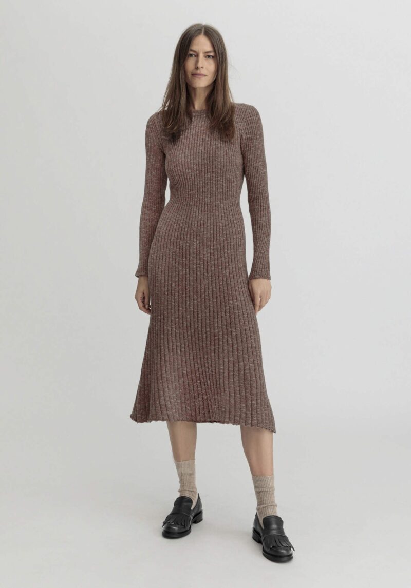 Knit Dress Knit dress midi slim - Image 5