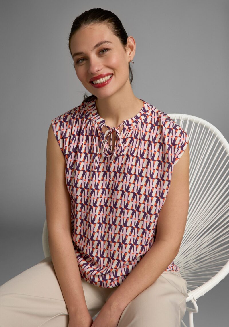 Blouse Top with tie detail
