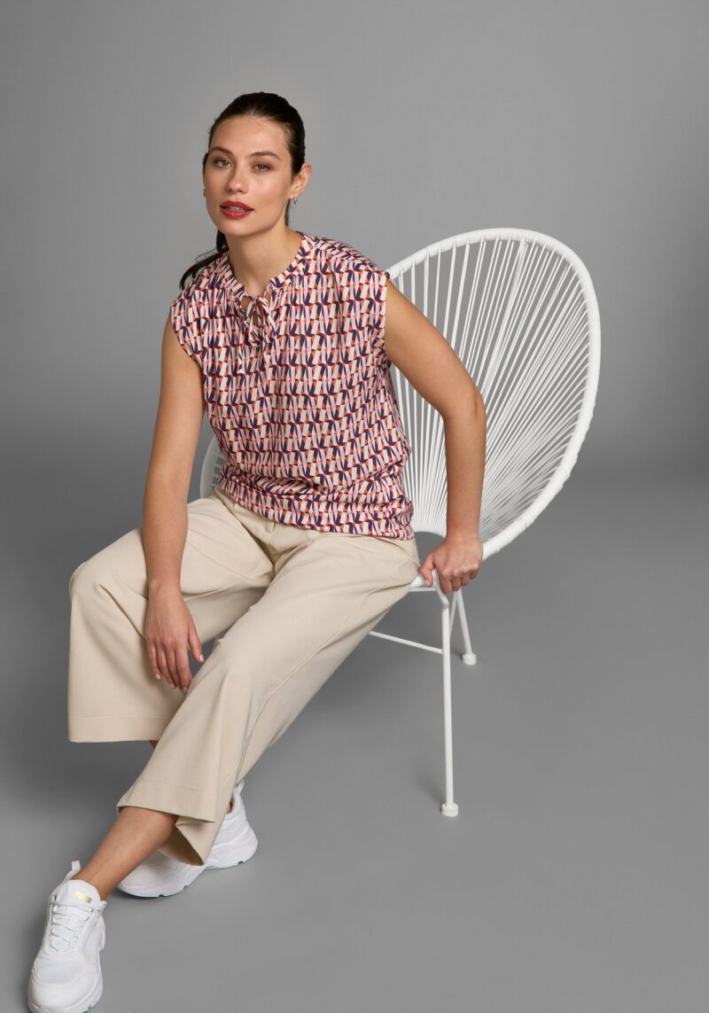Blouse Top with tie detail - Image 4