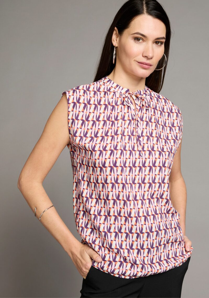 Blouse Top with tie detail - Image 6