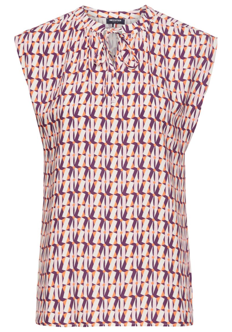 Blouse Top with tie detail - Image 7