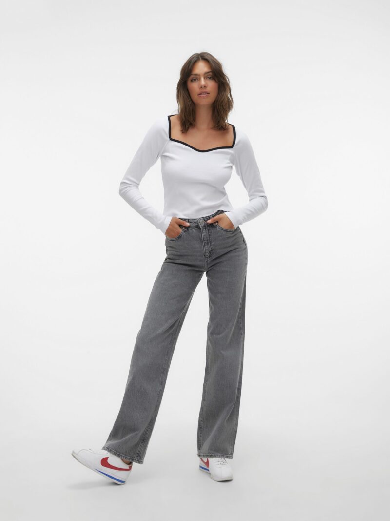 High-Waist Jeans VMTESSA HR WIDE JEANS RA206 GA NOOS - Image 3
