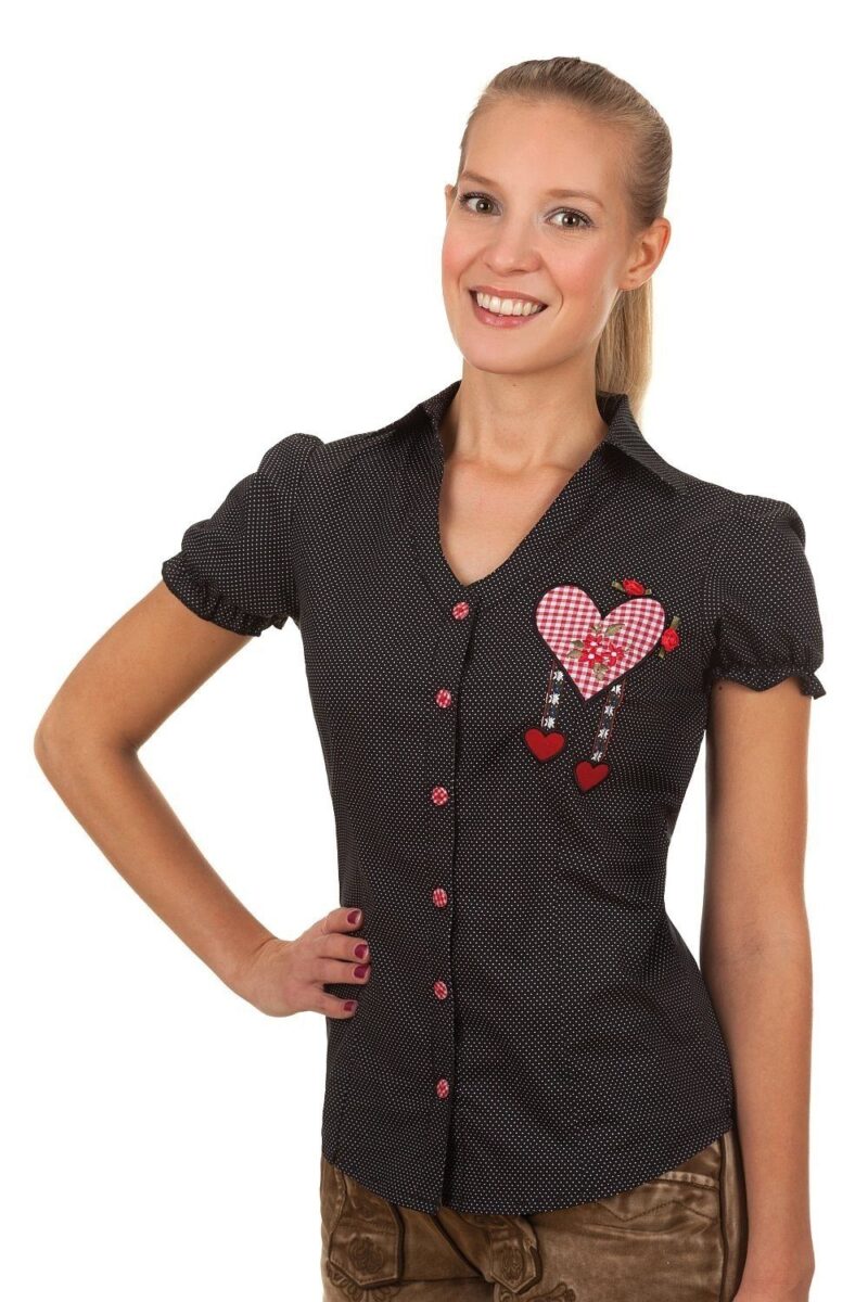 Traditional Blouse Dotted - Image 3