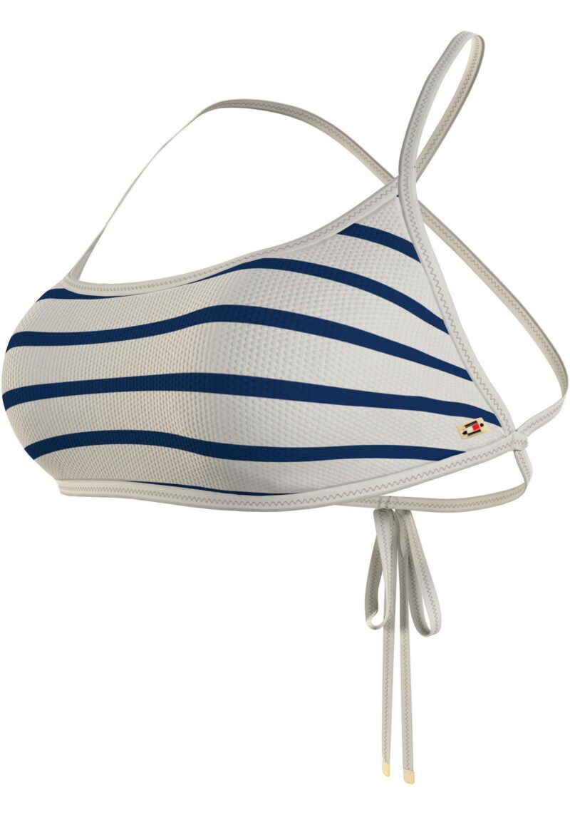 Bustier Bikini top BRALETTE PIQUE with striped pattern - Image 4