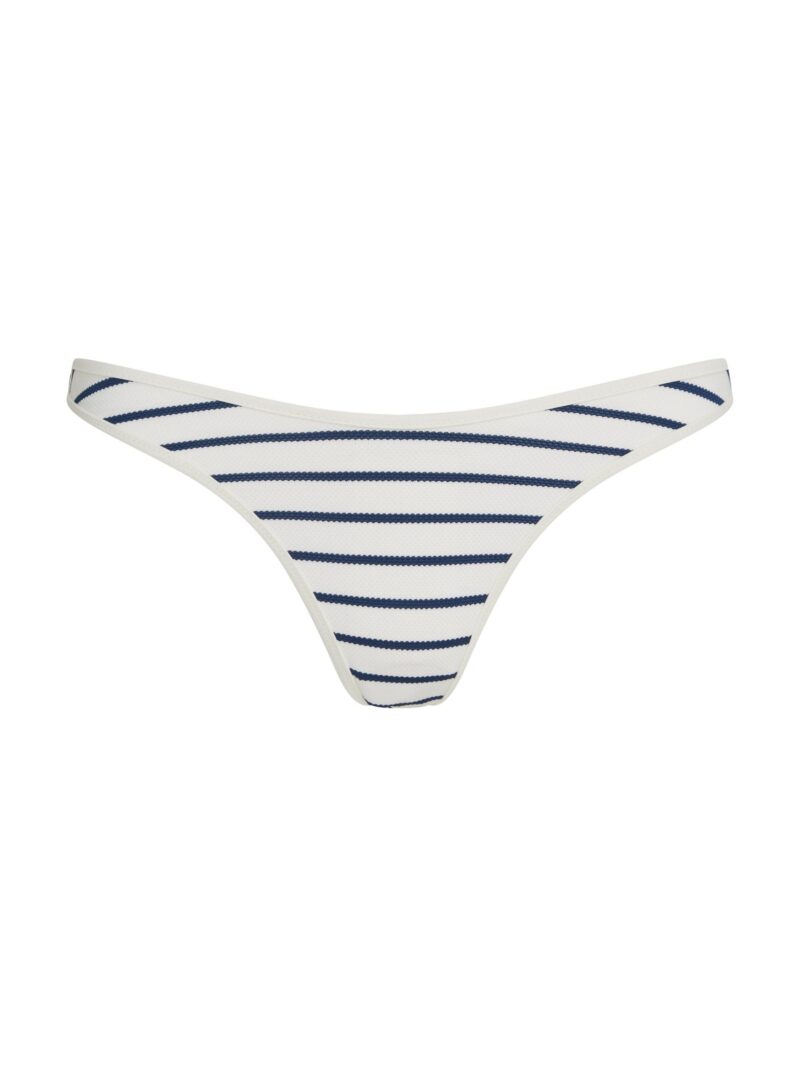 Bikini Bottoms CHEEKY HIGH LEG BIKINI PIQUE with striped pattern - Image 4