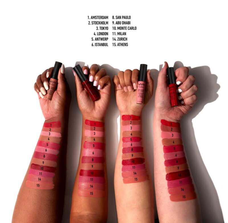 Lipstick Professional Makeup Soft Matte Lip Cream - Image 4