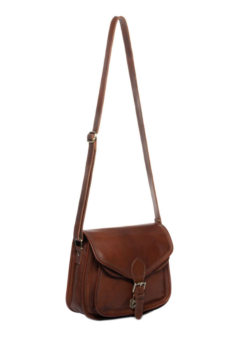Shoulder Bag Real Leather Shoulder Bag Large Brown - Image 17