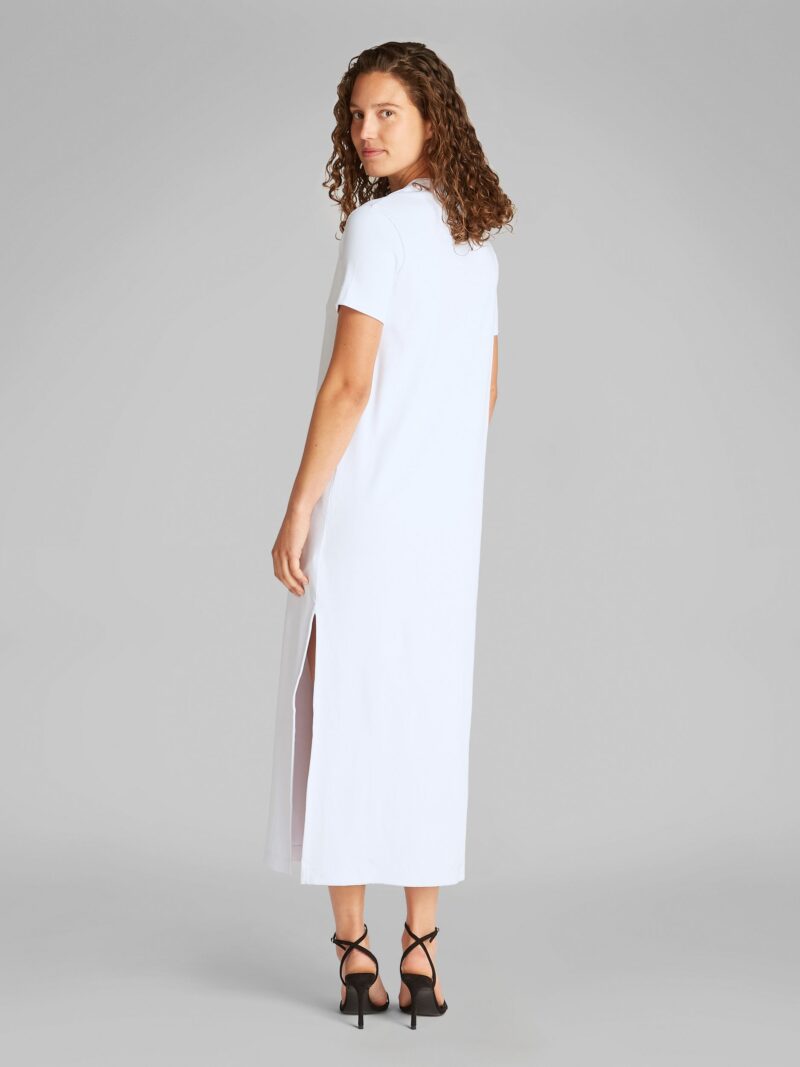 Midi dress MONOLOGO LONG RIB TEE DRESS with logo - Image 2