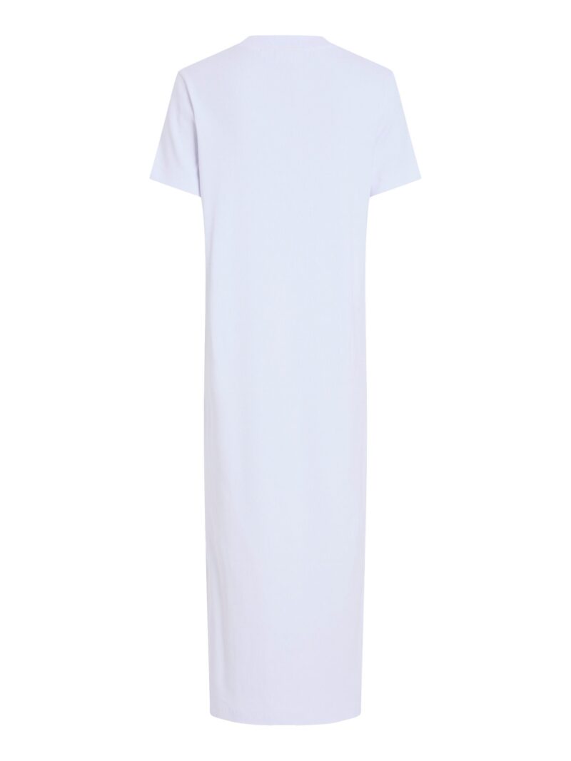 Midi dress MONOLOGO LONG RIB TEE DRESS with logo - Image 3