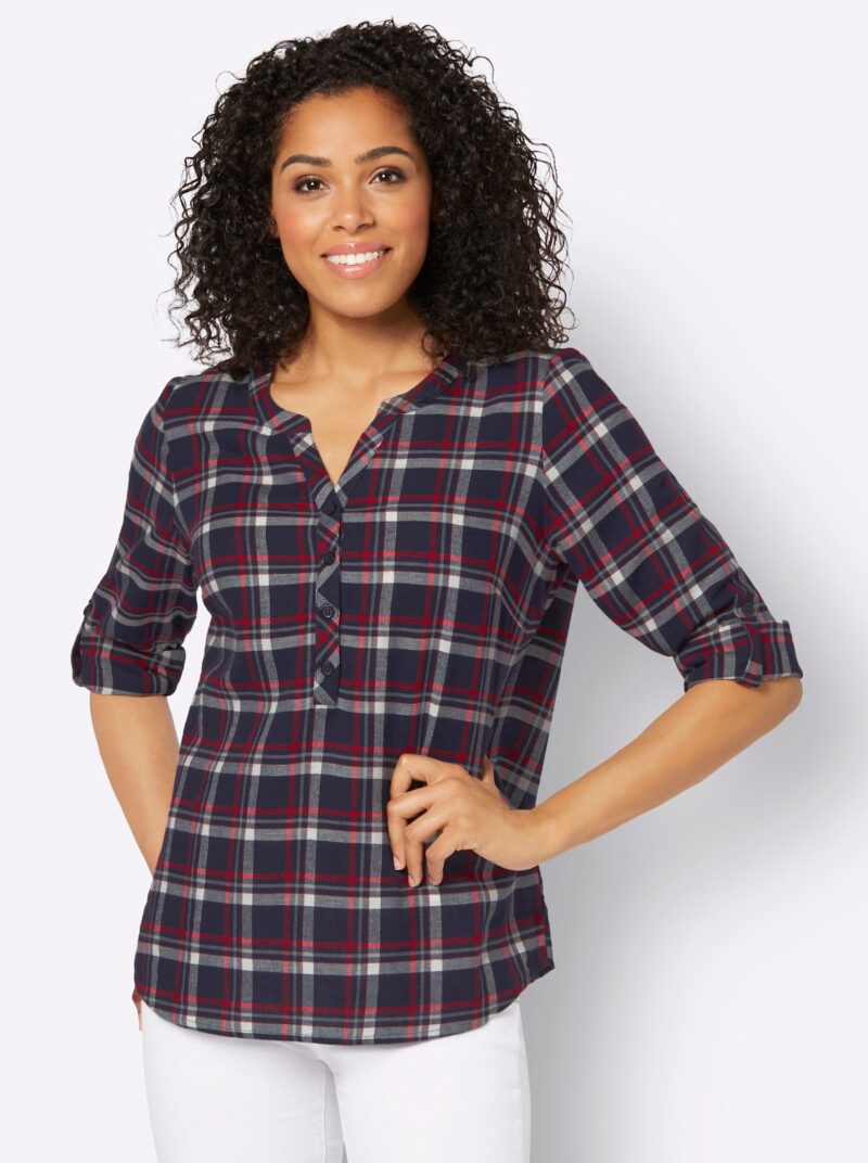 Classic Blouse Check blouse