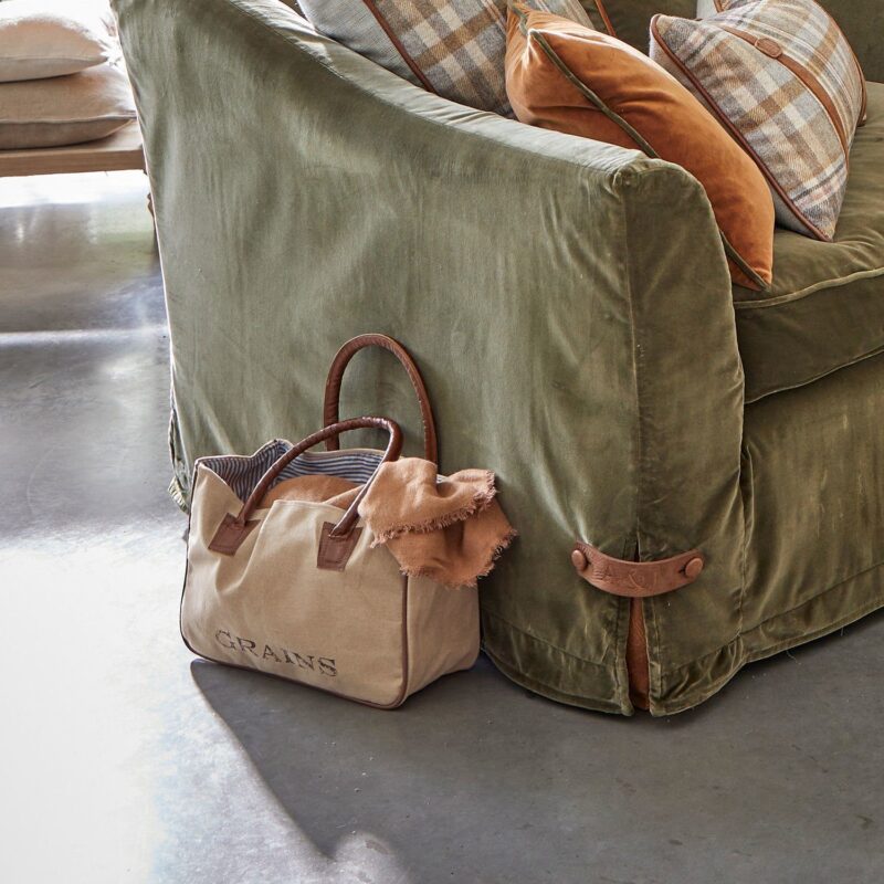 Handbag Bag Grains khaki - Image 3