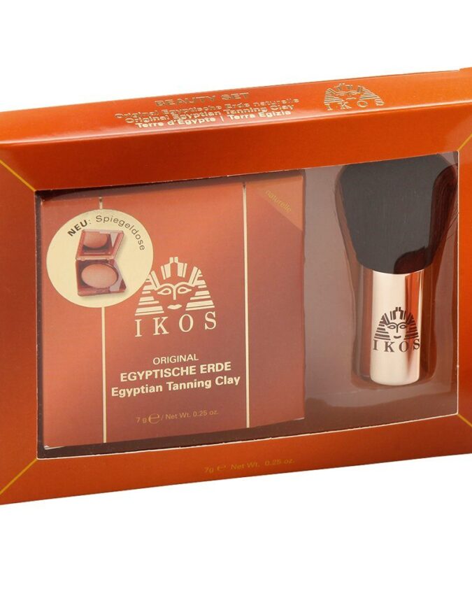 Make-up Set IKOS Original Egyptian Clay - Beauty Set - Natural + Brush