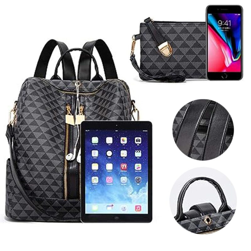Backpack Handbag Leisure Backpack Shoulder Bag - Image 8