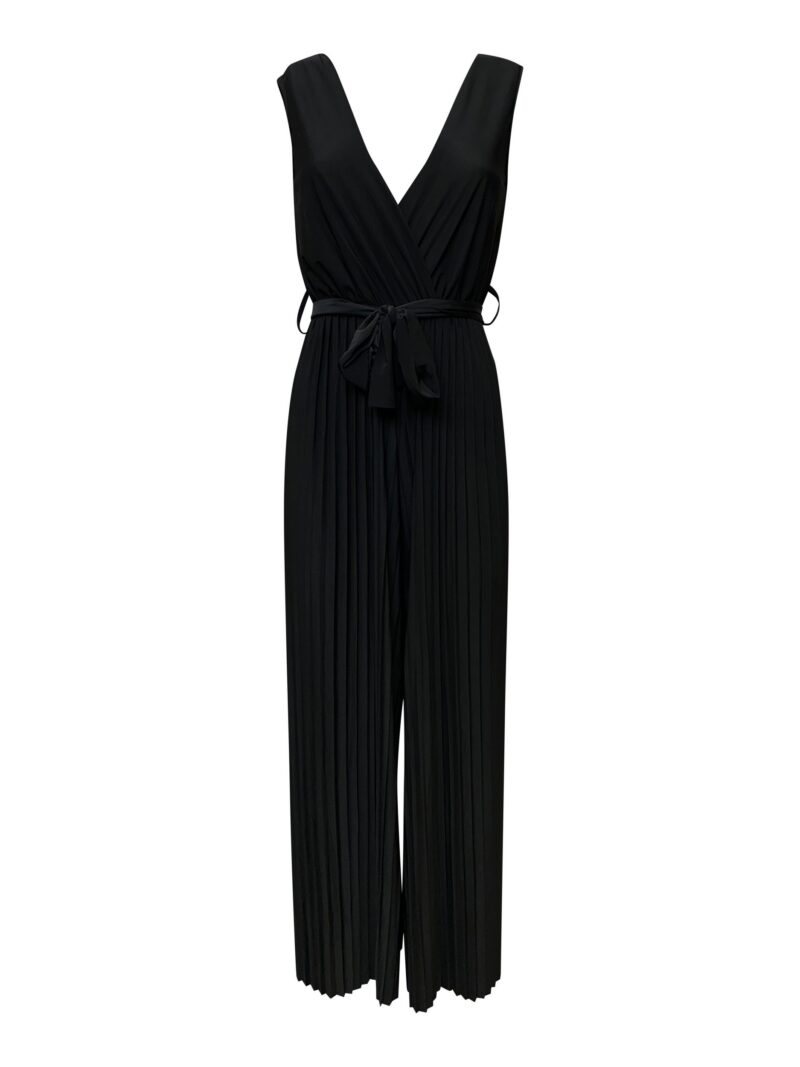 Jumpsuit Worldclassca Jumpsuit Pleated Overalls with Belt Sleeveless Summer New - Image 2