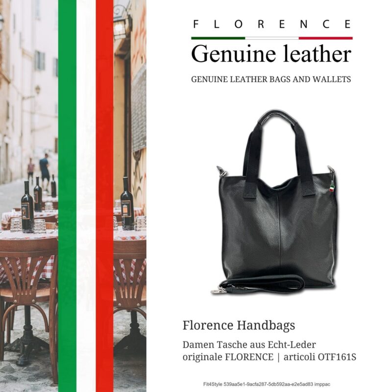 Shoulder Bag Florence genuine leather shoulder bag women - Image 4