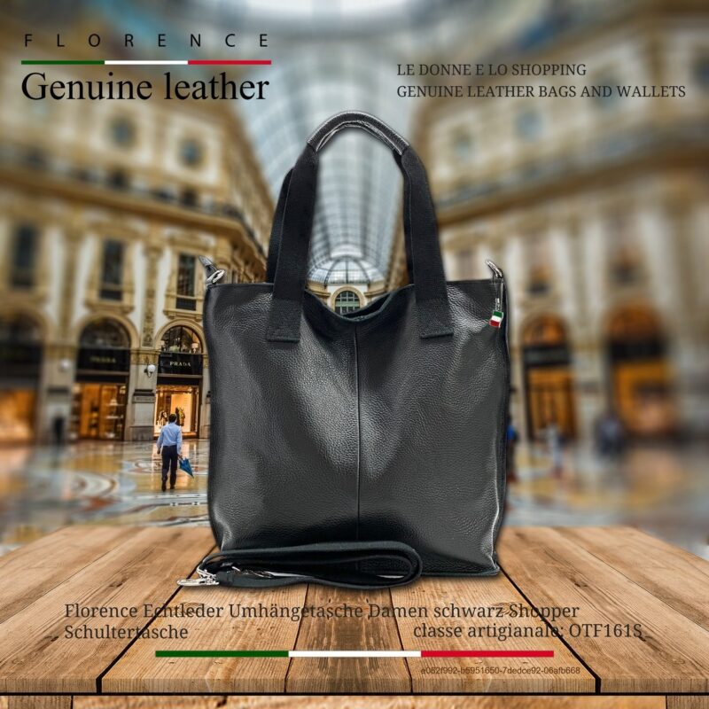 Shoulder Bag Florence genuine leather shoulder bag women - Image 5