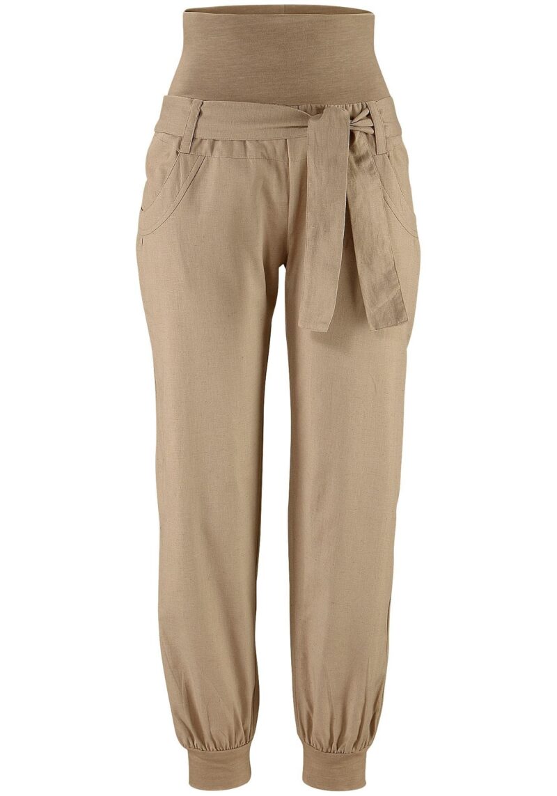 Beach Pants made of linen mix, linen trousers, summer trousers, beachwear - Image 2