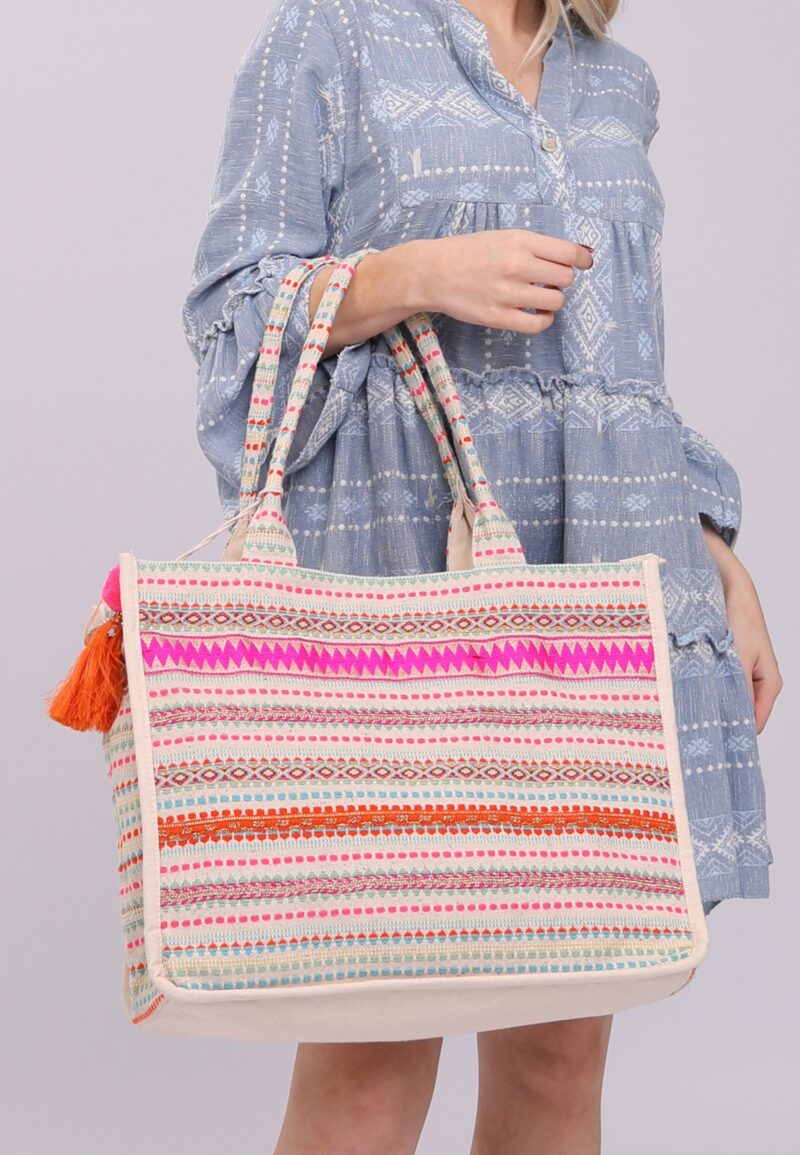 Beach bag hippie Indian handbag - Image 2