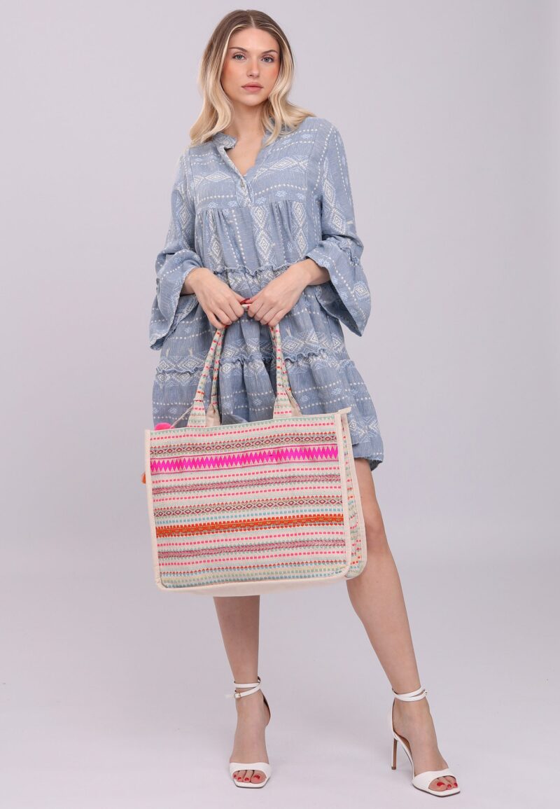Beach bag hippie Indian handbag - Image 3