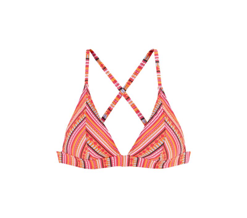 Triangle Bikini with glittering stripes - Image 6