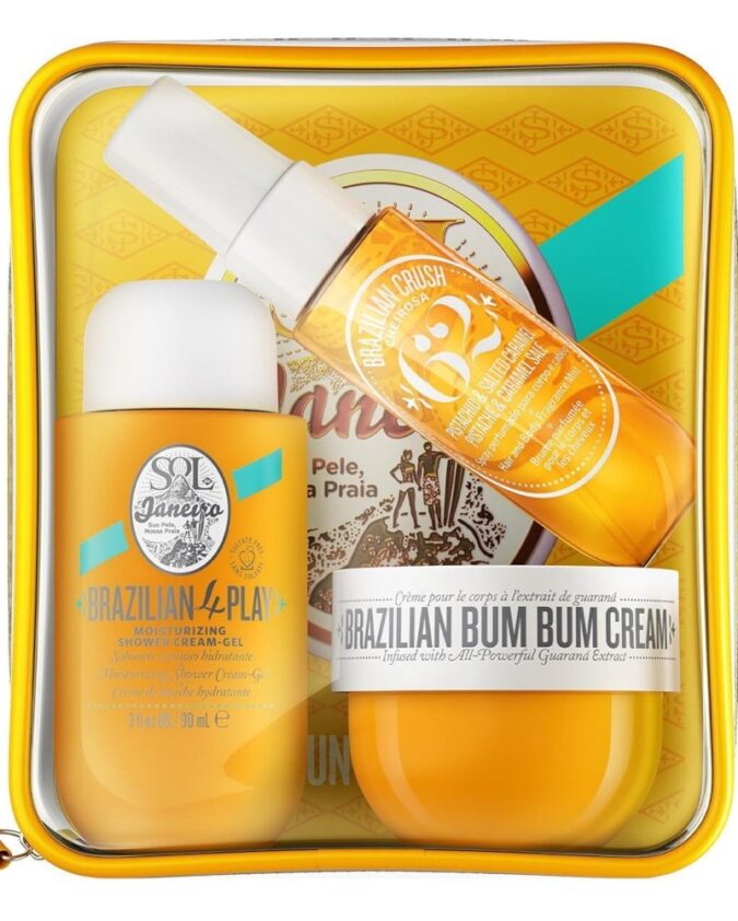 Care Gift Set Bum Bum Jet Set - Orange - Luxury Gift Set